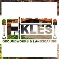 EKLES Groundworks & Landscaping Logo